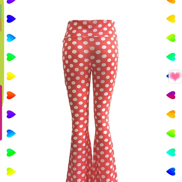 Polka dots wide leg pants - Picture 7 of 8